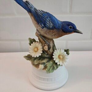 Vintage Napcoware Limited Edition Blue Bird Figurine Porcelain C-6708